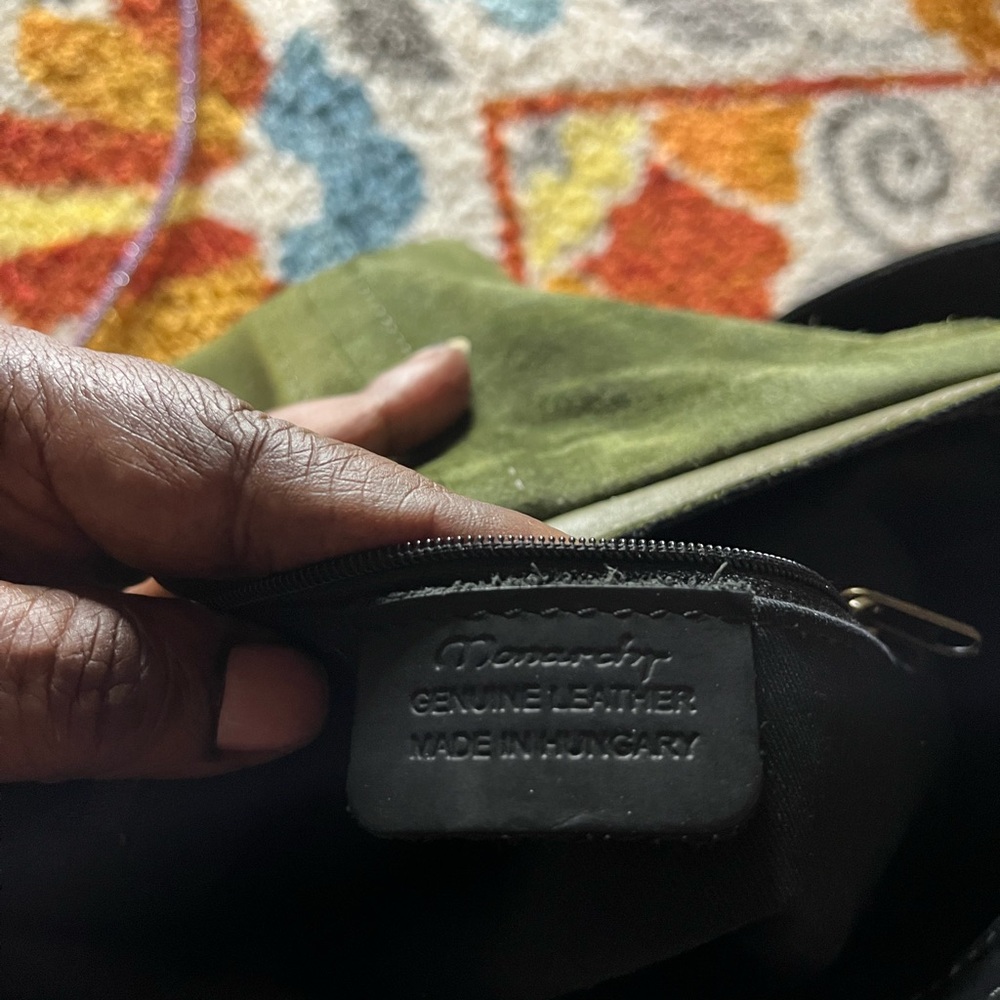 Monarchy Leather Crossbody - image 4